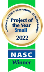 NASC Project of the Year 2022 badge